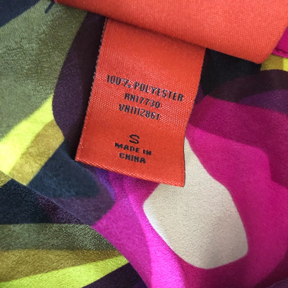 Missoni for Target Floral Button Down Blouse Top - Picture 9 of 9